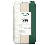 Fuchs Professional - Oignon en poudre | 1 kg dans un sac | Traitement doux pour assaisonner les plats salés | Qualité professionnelle pour les consommateurs en vrac et la gastronomie
