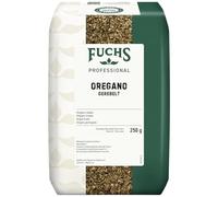 Fuchs Professional - Origan frotté | Notes d'herbes méditerranéennes pour les sauces tomates | Qualité professionnelle pour les consommateurs en vrac et la gastronomie | 250 g dans un sac