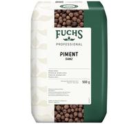 Fuchs Professional - Piment de Jamaïque entier | 500 g dans un sac | Assaisonnement non moulu, pour viande, marinage et légumes marinés | Pour les consommateurs en vrac et la gastronomie
