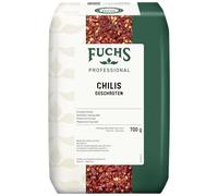 Fuchs Professional - Piment fort écrasé | 0,7 kg | Donne au chili à la carne le bon piquant | Qualité professionnelle pour les gros consommateurs