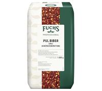 Fuchs Professional - Préparation d'épices pour Pul Biber chili | 1 kg | Piqueur épicée pour les doner kebabs, les köfte ou les sauces au yaourt | Qualité professionnelle
