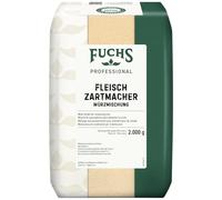 Fuchs Professional - Sel d'assaisonnement pour attendrir la viande | 2 kg | Pour une viande tendre et juteuse, aucun autre salage n'est nécessaire