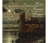 Fuchs Sonata And Phantasiestucke, Joachim Variations, Dvorak Romance