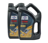 Fuchs Huile moteur Titan GT1 Flex 3 SAE 5W-40 VW 511 00, MB 229.51 – 5 L
