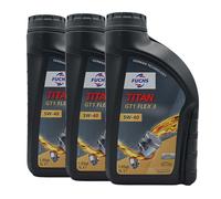 FUCHS Titan GT1 Flex 3 SAE 5W-40 Huile VW 511 00, MB 229.51, 3x1 Litre