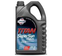 Fuchs Titan Supersyn 5 W-40 haute performance, Entièrement synthétique Huile moteur - 2 x 5 litres