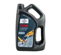 FUCHS Titan Supersyn F ECO-DT SAE 5W-30 Huile Moteur STJLR.03.5003, 2x5 Litres