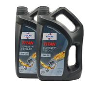 FUCHS Titan Supersyn F Eco-Dt SAE 5W-30 Huile STJLR.03.5003,2x5 Litre