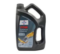 FUCHS Titan Supersyn Longue Vie SAE 5W-40 Huile RN0700, RN0710, 5 Litre