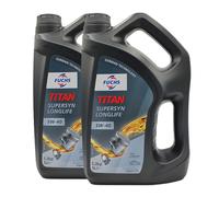 FUCHS Titan Supersyn Longue Vie SAE 5W-40 Huile RN0700, RN0710, 5 Litre