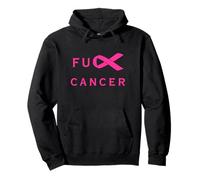 Fuck Cancer Ruban Rose censuré pour Le Cancer du Sein, Soutien Sweat à Capuche