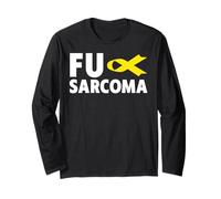 Fuck Cancer T-Shirt - Fuck Sarcoma Cancer Sensibilisation au Cancer Manche Longue