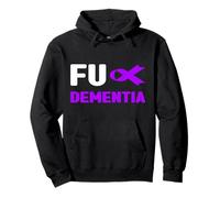Fuck Dementia Shirt - Fuck Alzheimer - Sensibilisation à la démence Sweat à Capuche
