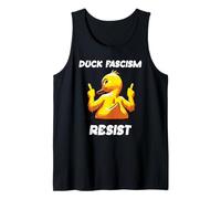 Fuck Fascism Protest Sign F Fascism Duck Anti Fascism Resist Débardeur