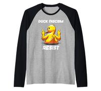 Fuck Fascism Protest Sign F Fascism Duck Anti Fascism Resist Manche Raglan