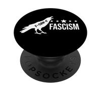 Fuck Fascism Resist Fight Anti Oligarchy No Kings Democracy PopSockets PopGrip Adhésif