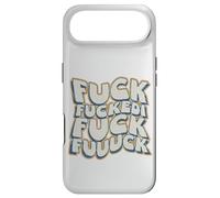 Fuck Fuckedi Fuuuck Vintage Retro Wavy Graffiti Art Coque pour iPhone Air