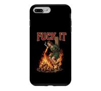 Fuck It - Sorcière brûlant sur Le bûcher Cigarette Dark Coque pour iPhone 7 Plus/8 Plus