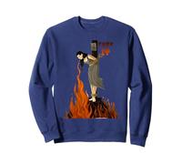 Fuck It Stay Cool, une sorcière drôle en feu Sweatshirt