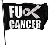 Fuck Lung Cancer Flag 0,9 x 1,5 m Impression simple face Welcome Family Flag Banner