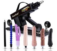 Fuck machine à godes pour femmes et hommes, sex machine à baiser avec 7 accessoires 3XLR, machine sexuelle avec godes, love machine à aimer pour les deux ensemble, sex toys pour femmes et hommes en so