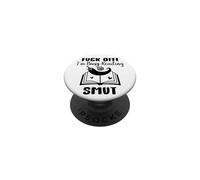 Fuck Off Im Reading Smut Reader Spicy Book Romantasy Smutty PopSockets PopGrip Adhésif