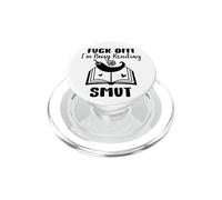 Fuck Off Im Reading Smut Reader Spicy Book Romantasy Smutty PopSockets PopGrip pour MagSafe
