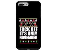 Fuck Off Only Novber Pull de Noël Moche drôle Meme Coque pour iPhone 7 Plus/8 Plus