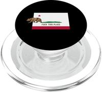 Fuck This Place - Leaving California PopSockets PopGrip pour MagSafe