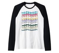 Fuck This Shit Hidden Message Colorful Manche Raglan