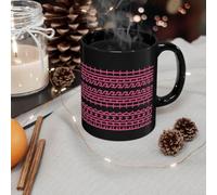 Fuck This Shit Mug,Funny Ceramic Hidden Message Coffee Mug, Tasse humoristique personnalisée pour adulte, tasse sarcastique, cadeau unique pour collègue, homme, femme, meilleur ami (Noir B)
