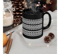 Fuck This Shit Mug, Novelty Creativity Funny Ceramic Coffee Lover Gift, Hidden Tea Cup, Fuck This Shit Coffee Mug, Unique Humor Adult Drink Cup for Work Bestie, Friend, Coworker (black)