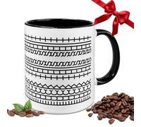 "Fuck This Shit" Tasse à Café en Céramique 350 ml Message Caché Mug Avec Anse, Idée Cadeau Amusante pour Collègues Femme Homme Papa Maman Ami, Cadeau Hilarant et Impoli pour Cette Personne Spéciale