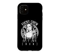 Fucks Given Nonne Funny Rude Middle Finger Offensif Adulte Coque pour iPhone 11