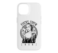 Fucks Given Nonne Funny Rude Middle Finger Offensif Adulte Coque pour iPhone 14