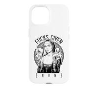 Fucks Given Nonne Funny Rude Middle Finger Offensif Adulte Coque pour iPhone 15