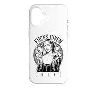 Fucks Given Nonne Funny Rude Middle Finger Offensif Adulte Coque pour iPhone 16