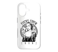 Fucks Given Nonne Funny Rude Middle Finger Offensif Adulte Coque pour iPhone 17