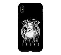 Fucks Given Nonne Funny Rude Middle Finger Offensif Adulte Coque pour iPhone XS Max