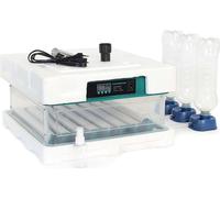 Fudajo Couveuse de poussins – 80 W – pour 48 œufs – Système humidification, Mire-œuf et à Retournement automatique – Incubateur Couveuse Couvoir Éclosoir pour oisillons, poussins Oies Cailles Élevage