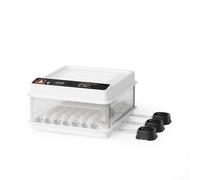 Fudajo Couveuse poussin automatique - 45 W - pour 36 œufs - Système humidification, Mire-œuf et à Retournement automatique - Incubateur Appareil à couver Couvoir Éclosoir pour oisillons, poussins