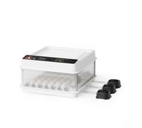 Fudajo Couveuse poussin automatique - 45 W - pour 36 œufs - Système humidification, Mire-œuf et à Retournement automatique - Incubat