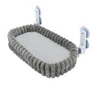 Fudajo Hamac pour fenêtre pour Chats 30 x 60 cm Gris Clair, lit Suspendu pour Chats jusqu'à 10 kg, Couchage Gain de Place avec ventouses
