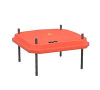 Fudajo Panneau chauffant - 40 x 40 cm - 42 W - pour élevage de 35 poussins au max. - Plaque de chauffage - éleveuse d'oisillons avec Thermostat