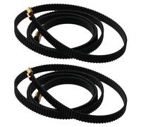 Fudeshe Ceinture synchrone pour imprimante 3D avec mousqueton à boucle en cuivre, bande passante 6 mm, kit de courroie synchrone XY pour imprimante 3D Ender 3 V2