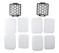 Fudeshe Lot de 2 filtres à cartouche filtrante + 4 filtres en coton pour aspirateur vertical ZU60 NV255 NV251
