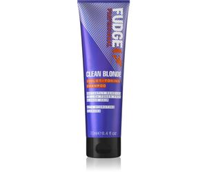 Fudge Care Clean Blonde shampoing tonifiant violet pour cheveux blonds 250 ml