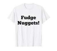 Fudge Nuggets, Funny Cursing Kids Safe Jure Curse Bad Word T-Shirt Graphique avec Valeur