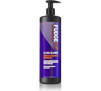 Fudge Professional Clean Blonde Shampooing tonifiant à la violette 1000ml
