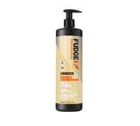 Fudge Shampooing professionnel Luminizer Moisture Boost, taille en vrac, retient la couleur, brillance instantanée, hydratation de 48 heures, sans sulfate, 1 litre